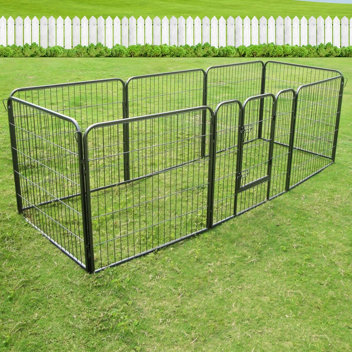 Pet Dog Enclosure Fence with 8 Panels Buy Pet Playpen & Enclosures