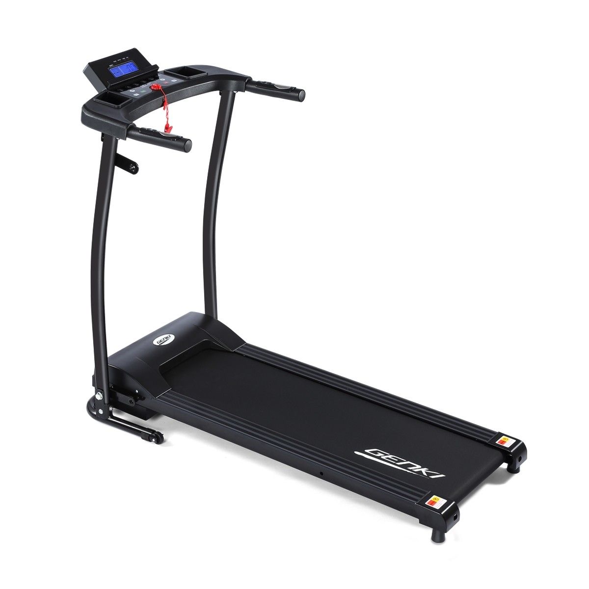 Genki Folding Treadmill Fitness Exercise Machine With Pulse Sensor 