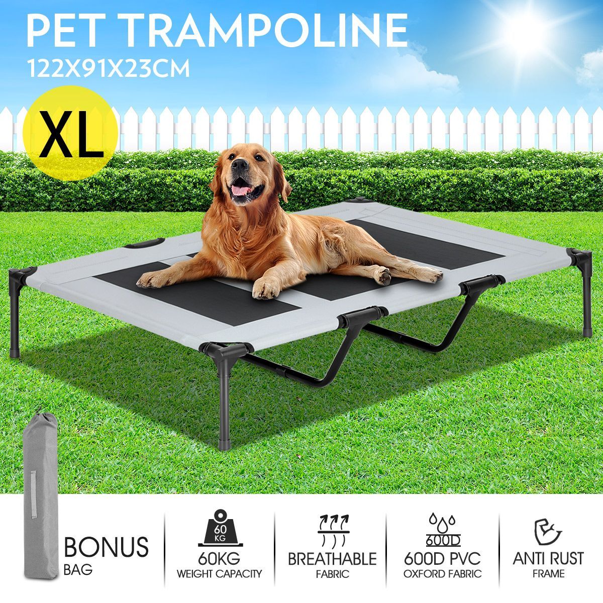 Extra Large Dog Bed Trampoline Elevated Pet Cat Cot Buy Pet Beds 363548