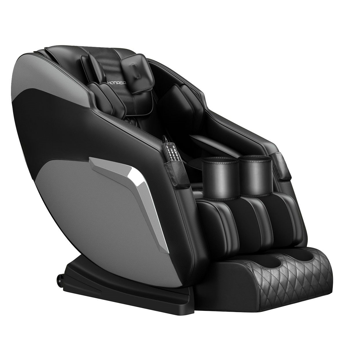 HOMASA Black Full body Massage Chair Zero Gravity Recliner | Buy