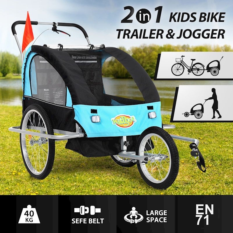 kidbot 2 in 1 bicycle trailer