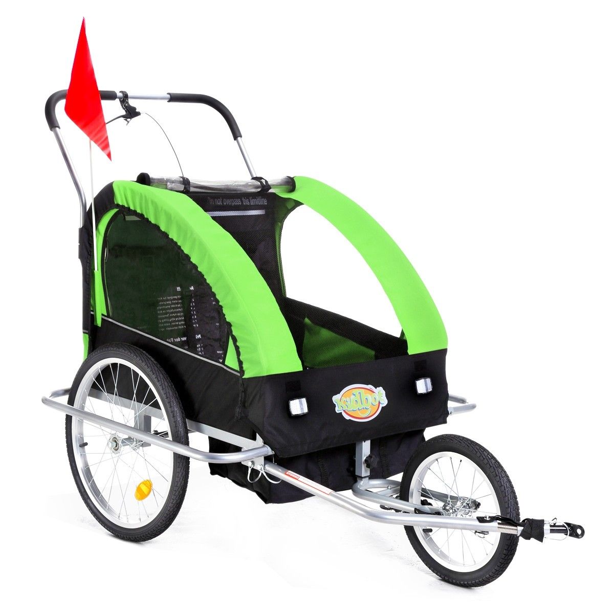 2 in 1 bicycle trailer & jogger