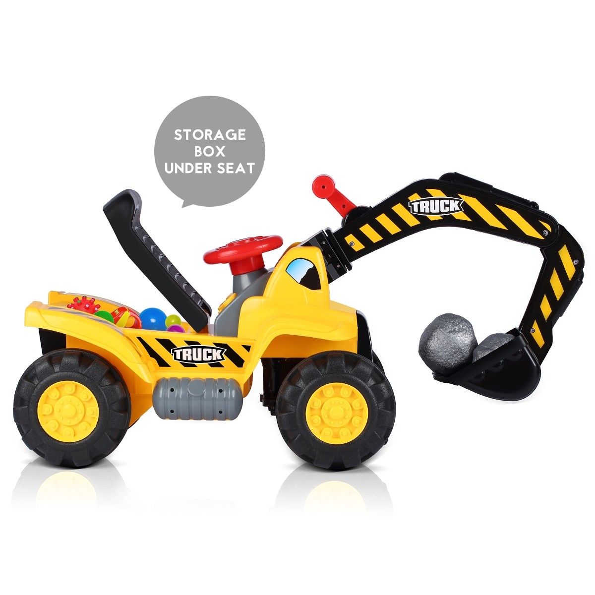 Kids Ride On Excavator Digger Scooter Tractor Toys Buy Electric Diggers & Tractors 363772