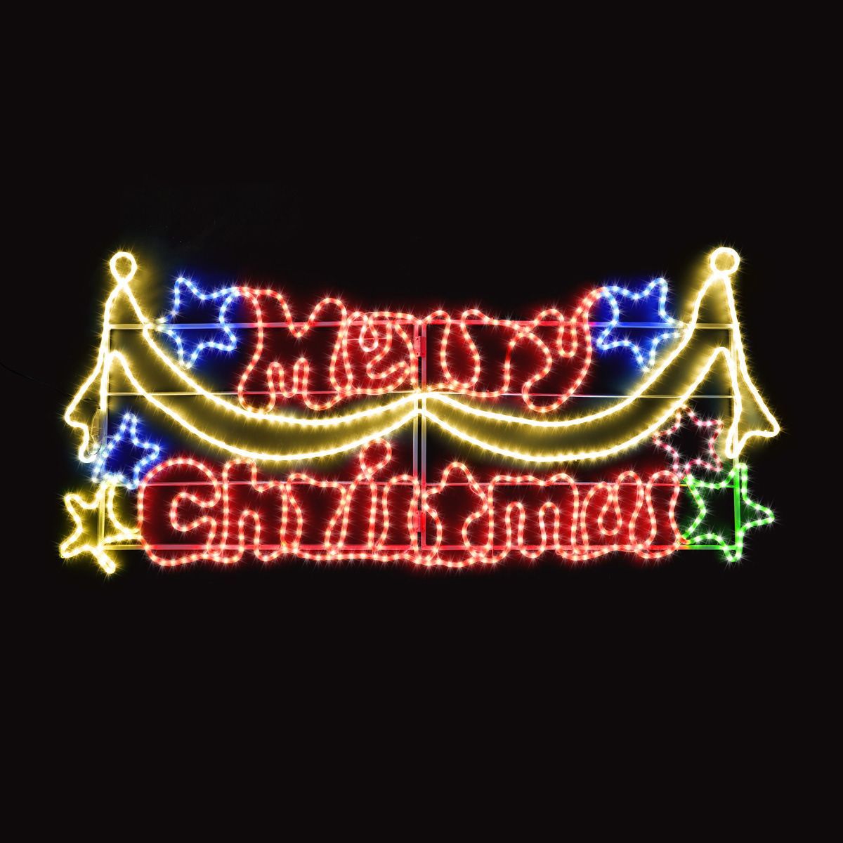 LED Merry Christmas Rope Lights Colorful Buy Outdoor Christmas Rope Christmas Lights