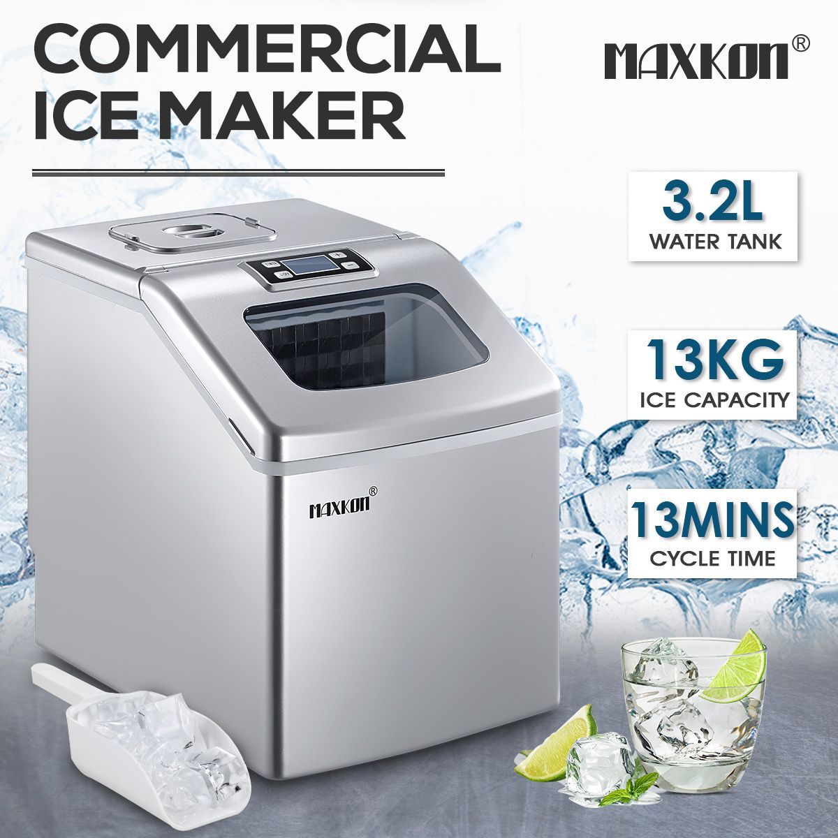 13KG Ice Cube Maker Machine Freezer Buy Ice Makers 581947