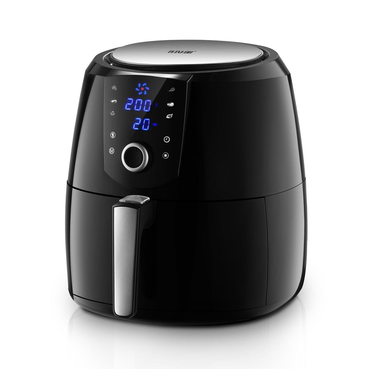 Maxkon 7L Air Fryer Health Cooker Low Oil Air circulation 12 Blades LCD
