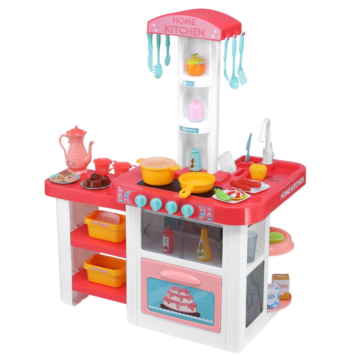 pink kitchen toddler