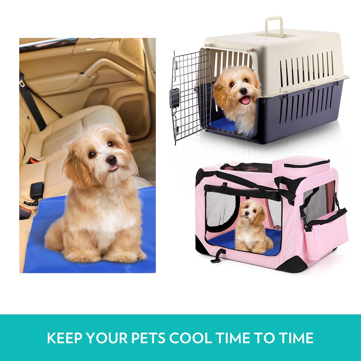 Portable Cooling Gel Pad For Pets M Size Buy Pet Beds