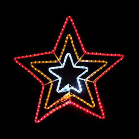 outdoor christmas star light