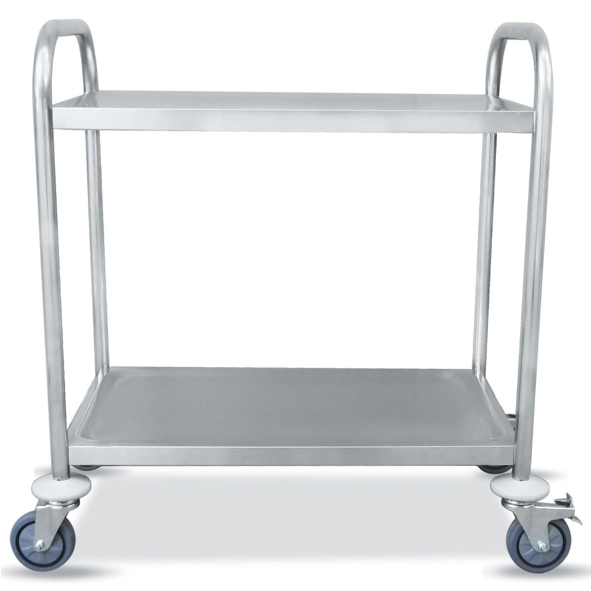 Twolayer Stainless Steel Kitchen Storage Trolley Buy Catering
