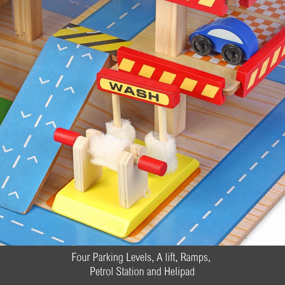 Wooden Car Garage Playset Buy Playsets 363741