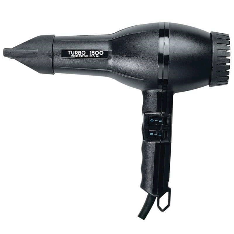 NEW Turbo 1500 Professional Hair Dryer Made In Italy Black Buy Hair