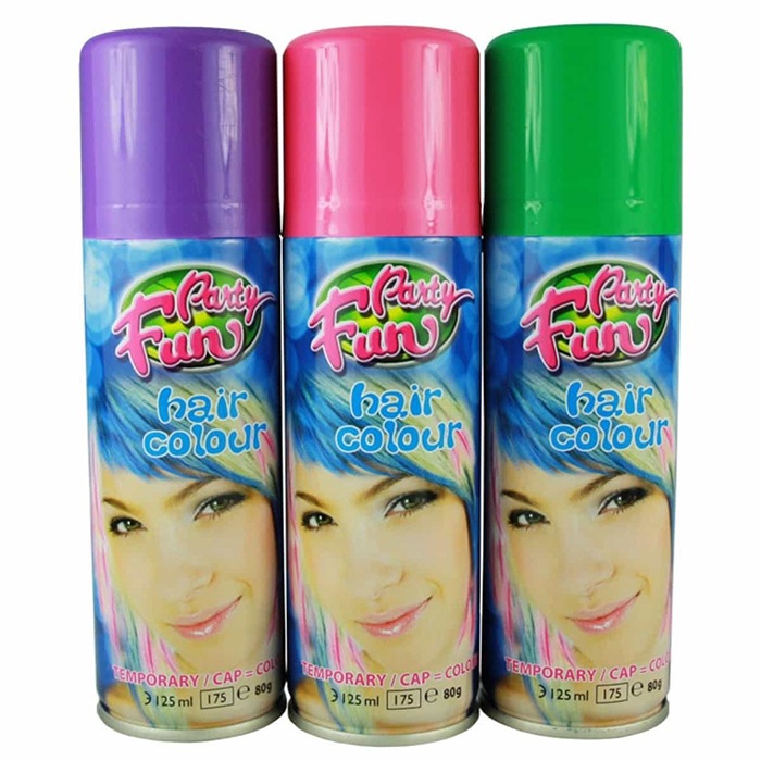 Party Fun Temporary Color Hair Spray Purple 125ml Buy Hair