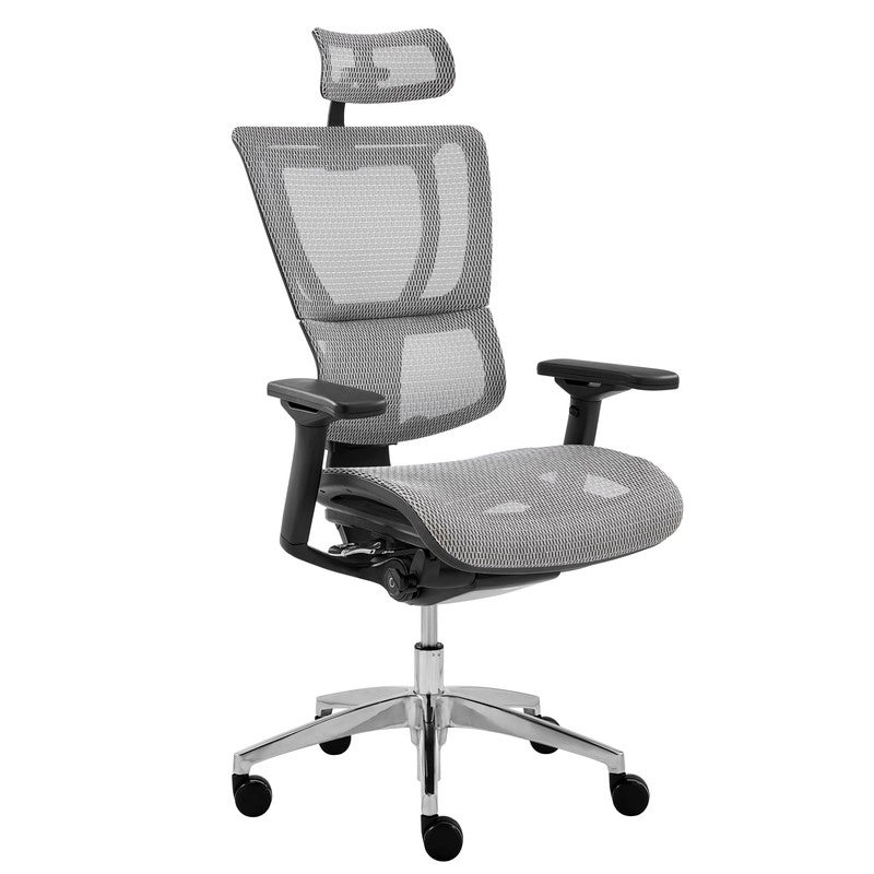 chair office ergohuman ioo base executive aluminium mesh chairs