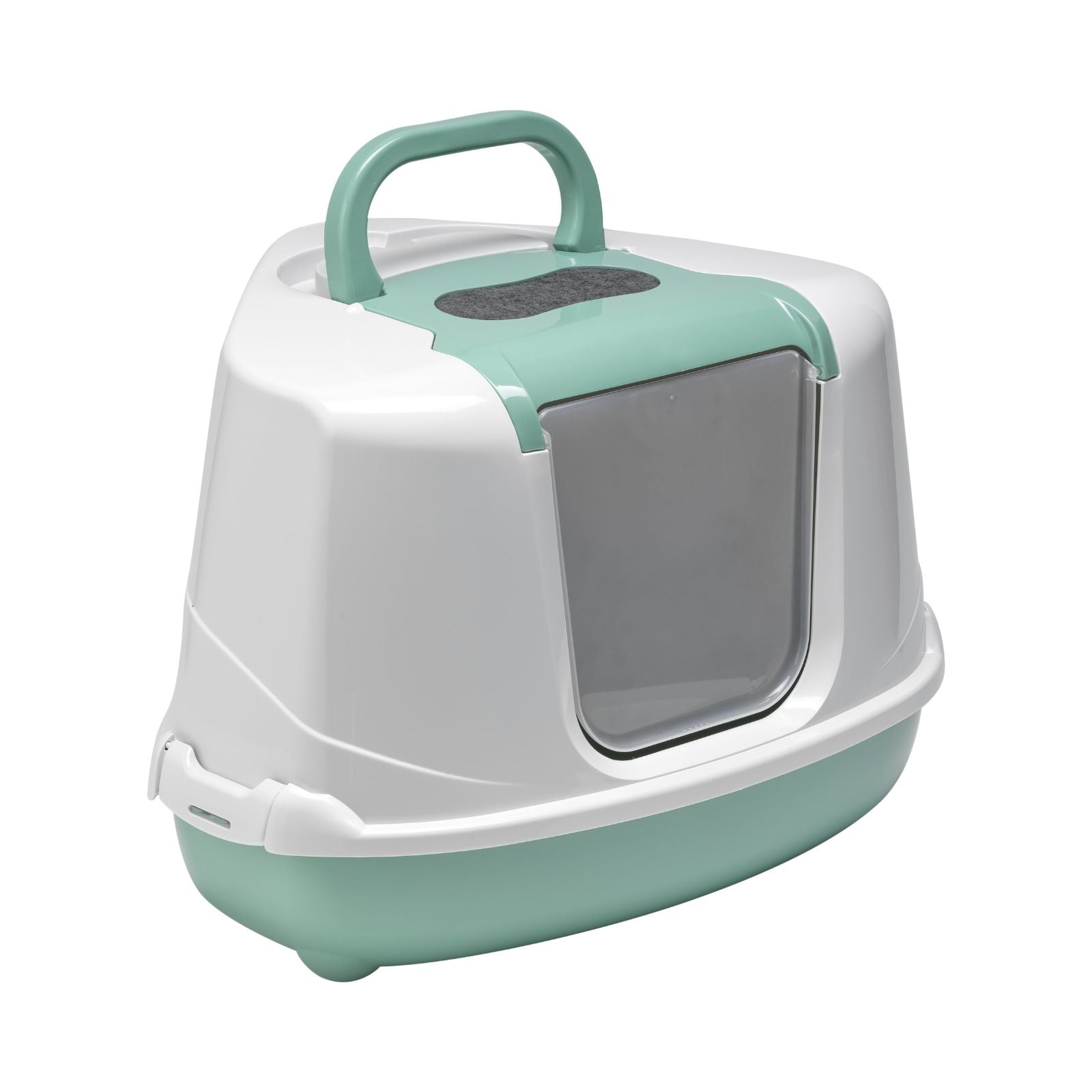 Moderna Flip Cat Corner Enclosed Cat Litter Box, 3 Colours Buy Cat