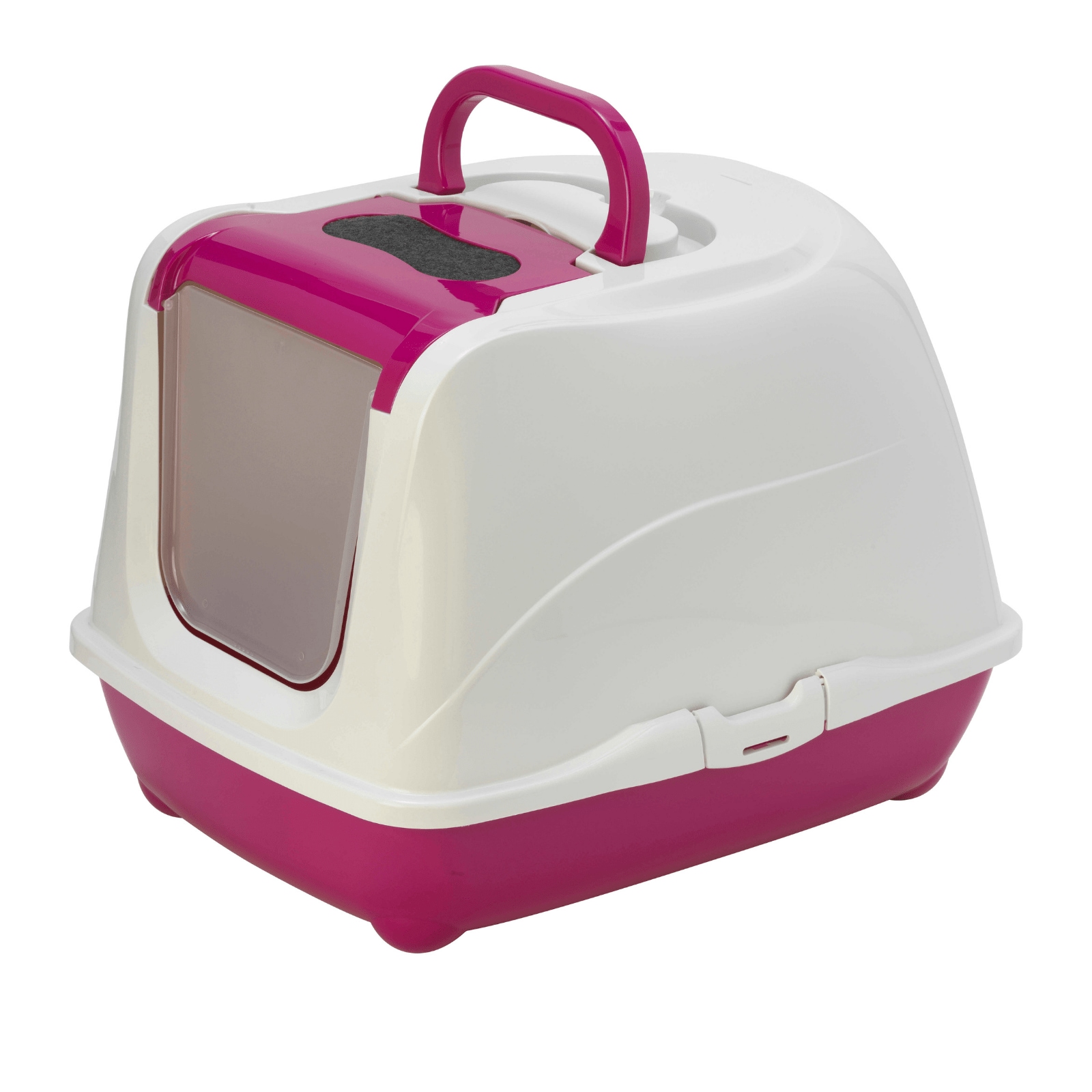 Moderna Flip Cat Enclosed Cat Litter Box, Hot Pink Buy Cat Litter