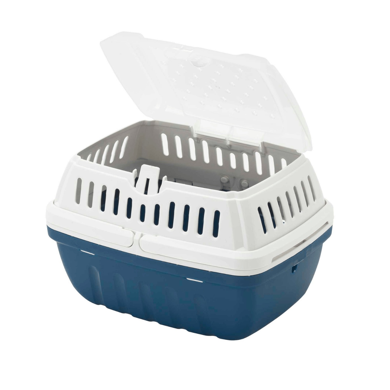 Moderna Hipster Small Pet Carrier, Top Opening Travel Crate, Blue Berry Buy Plastic Crates