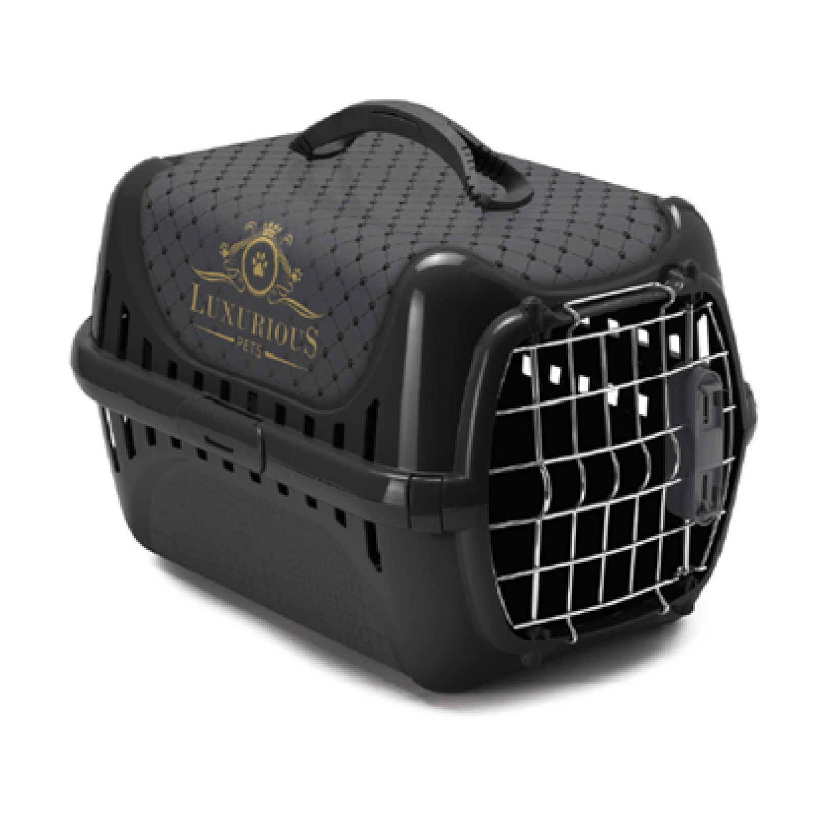 Moderna 'Luxurious' Pet Carrier Metal Door Buy Plastic Crates