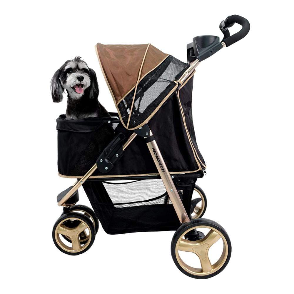 Ibiyaya Monarch Premium Pet Jogger Stroller, Luxury Gold Buy Pet