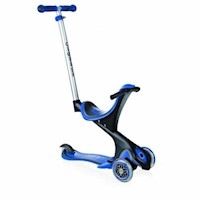 Globber Evo Comfort 5 In 1 Kids Scooter Navy Blue