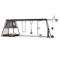 Vuly 360 Pro Play Set C3 Large Frame Only with Cubby