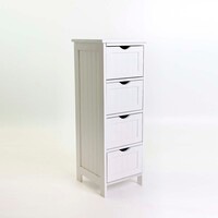 Maine 4 Drawer Multipurpose Bathroom Cabinet
