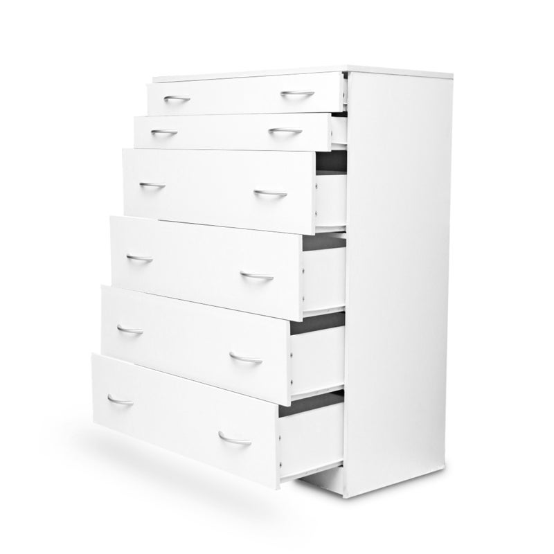 6 Chest Of Drawers Tallboy Dresser White Buy Tallboys Dressers