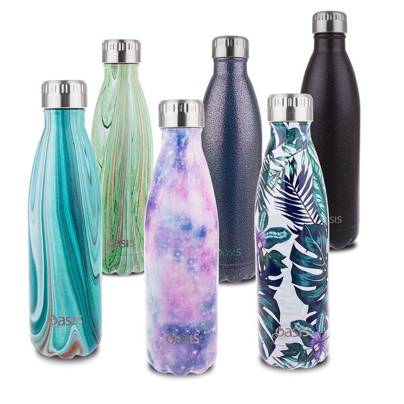 Oasis Stainless Steel Double Wall Insulated Drink Bottle 500ml