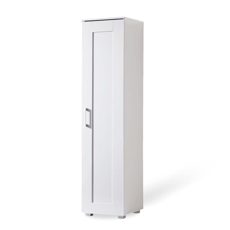 Montreal White Display Storage Cabinet Single Door Buy Wardrobes 376494