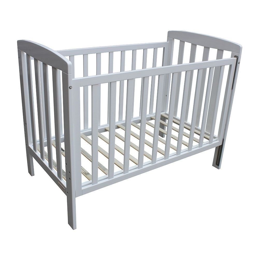 Childcare Baby Toddler Bristol Cot White + Inner Spring Mattress Buy