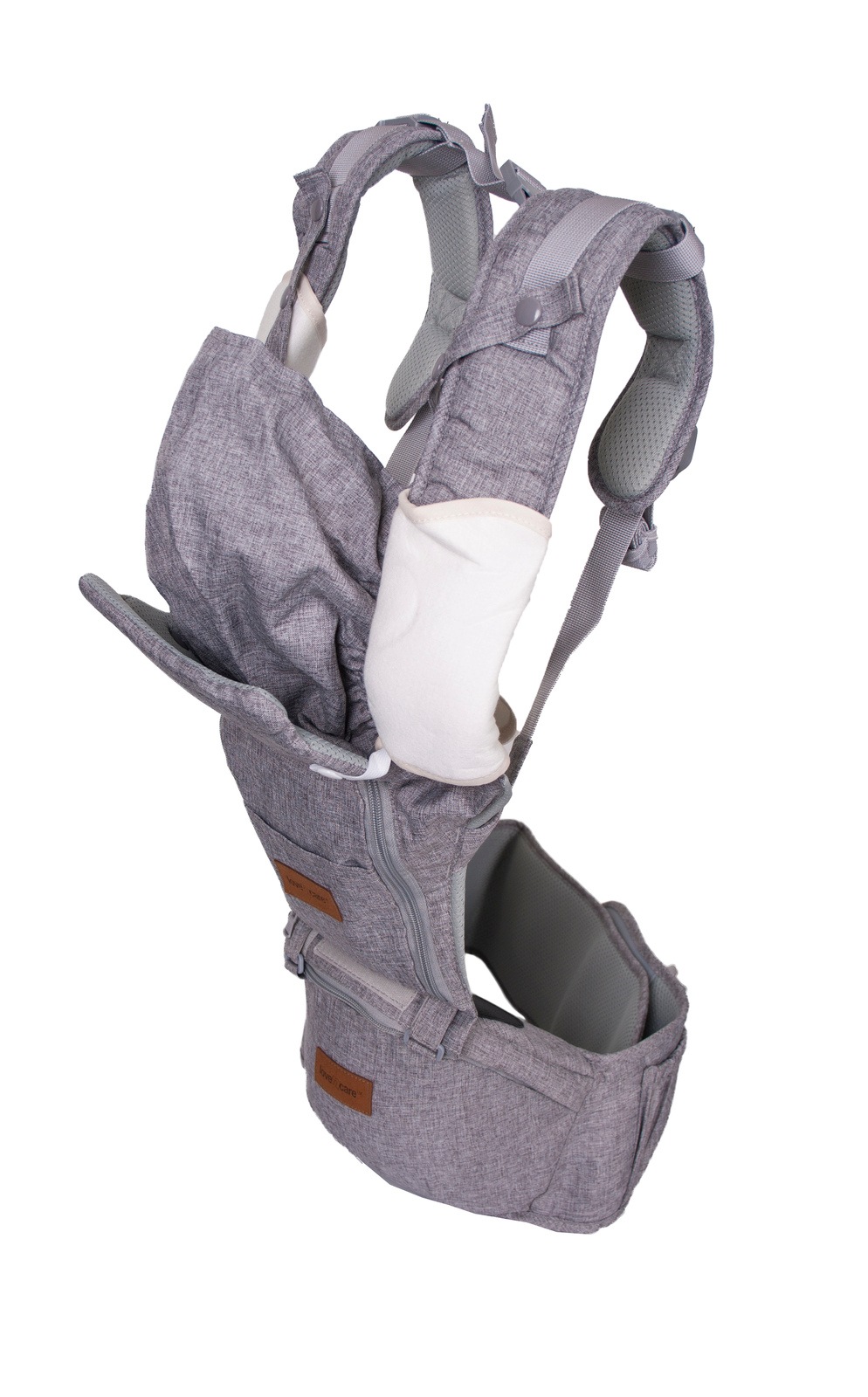 baby carrier grey
