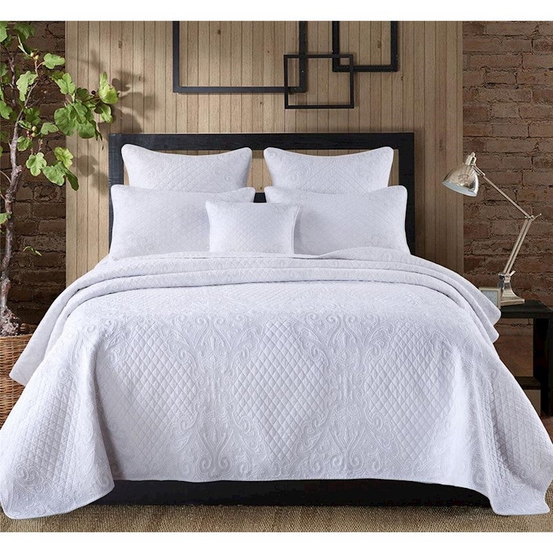 White super king bedspread