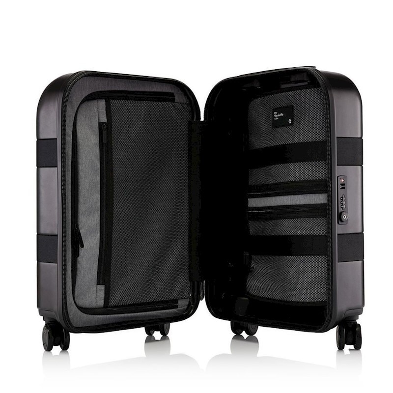 matte black carry on luggage