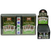 Playing Cards with 5 Poker Dice