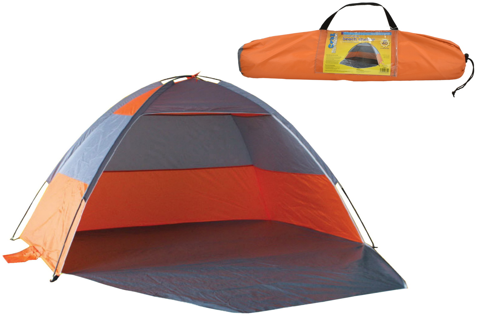 Beach Tent Shelter with Zipper Door (SPF40) Buy Beach Tents 5033849566609