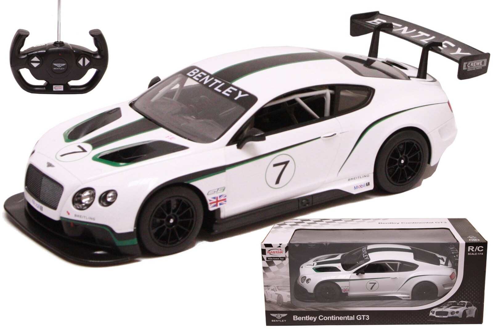 Bentley Continental GT3 Remote Control Racing Car 114 Buy RC Cars