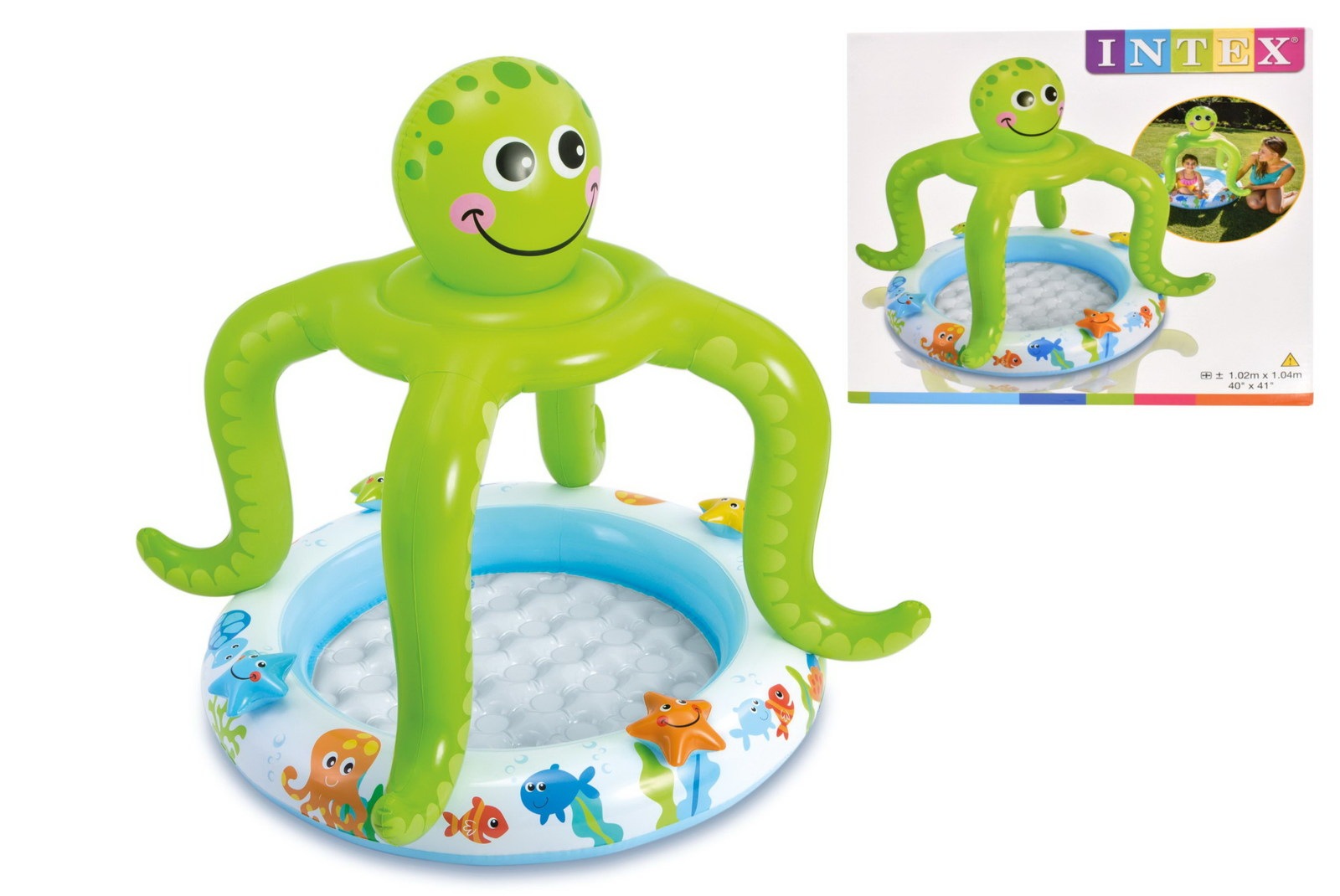 octopus blow up pool toy