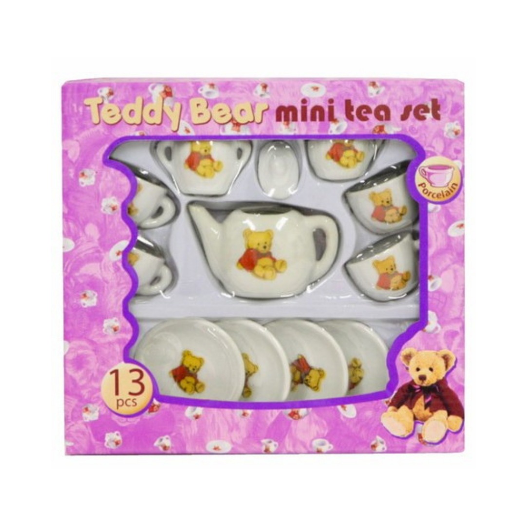 teddy bear tea set