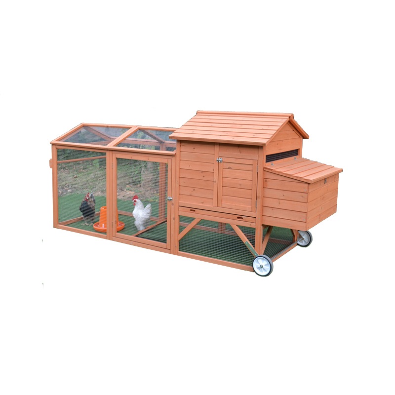 Deluxe Chicken Coop Wooden Rabbit Hutch Chicken Coop Ferret Cage With Run ...