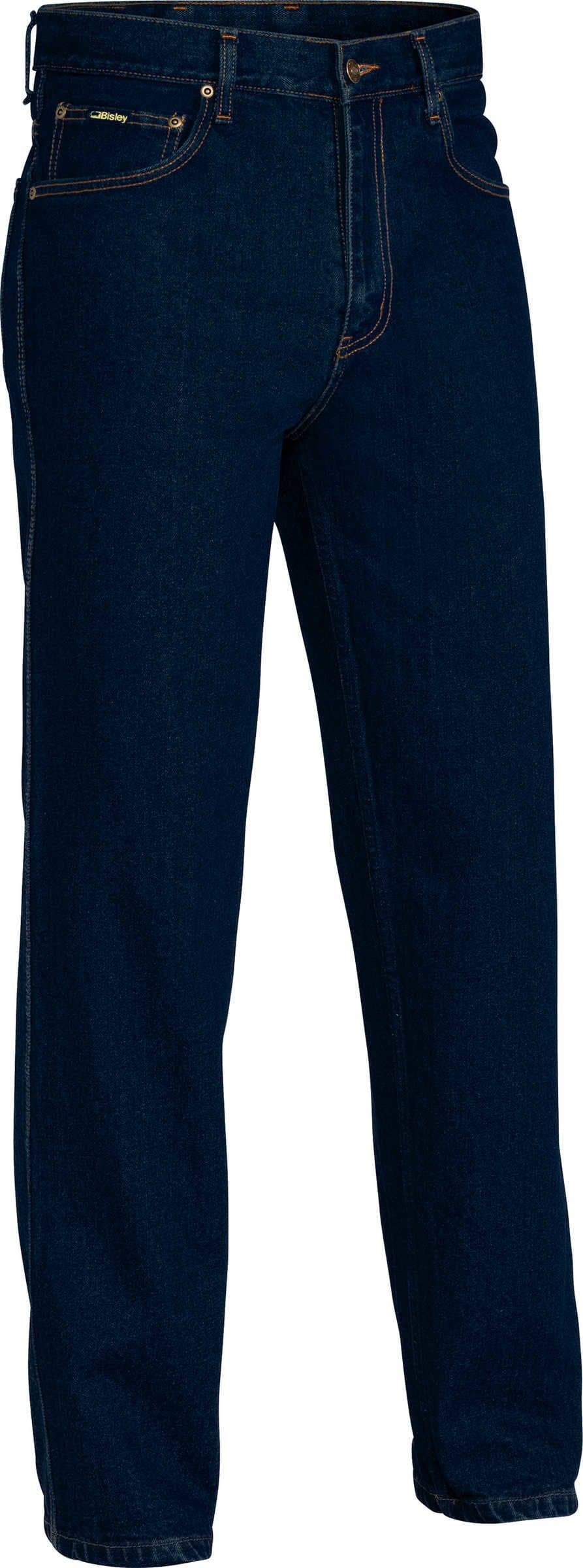 Bisley Rough Rider Denim Jeans - Blue (BP6050) | Buy Men's Pants & Jeans - 9313155868526