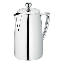 Avanti 800ml/6 Cup Art Deco Coffee Plunger/Press Double Wall Stainless Steel