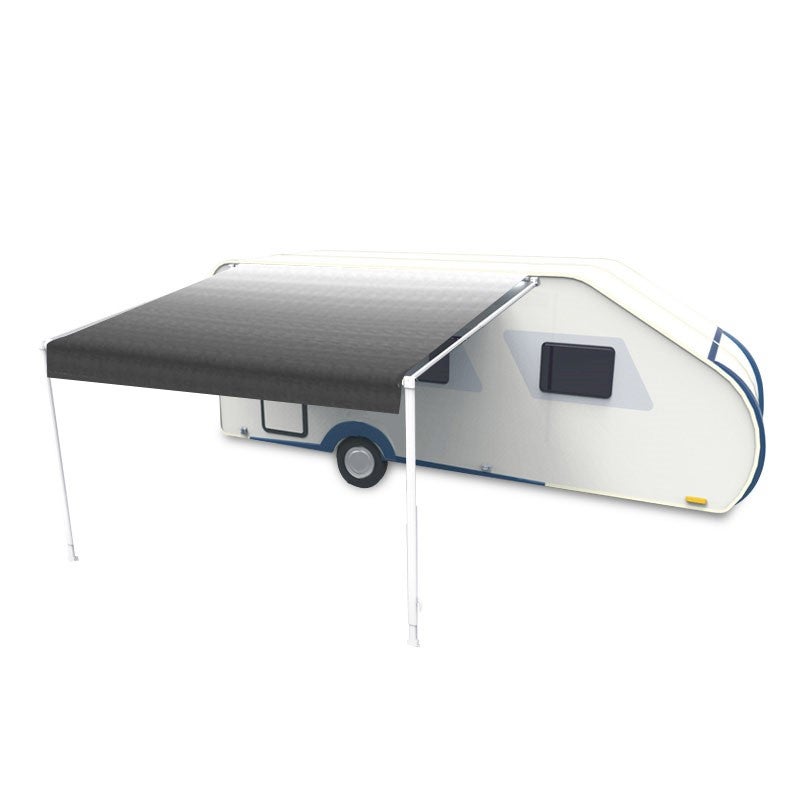 13ft X 8 Ft Caravan Roll Out Awning Annex Aluminium Construction