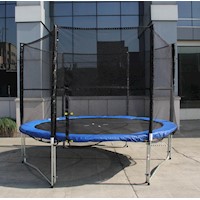 10ft Trampoline & Enclosure Set with Safety Net and Ladder