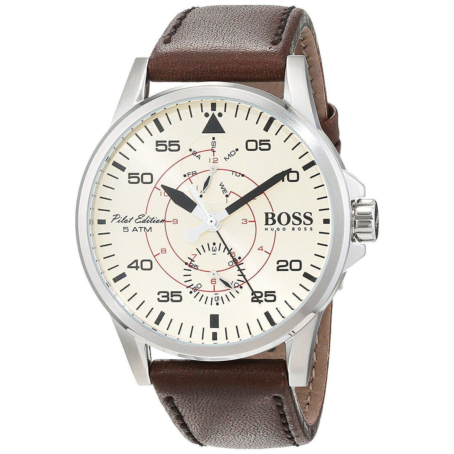 hugo boss aviator watch