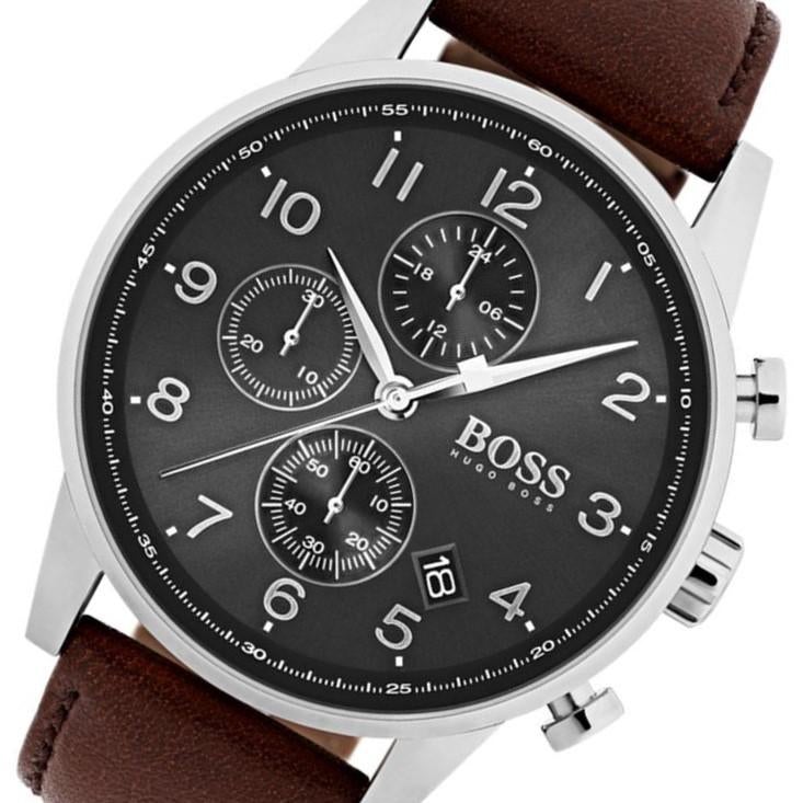 hugo boss mens navigator watch