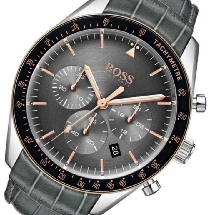 hugo boss trophy mens watch