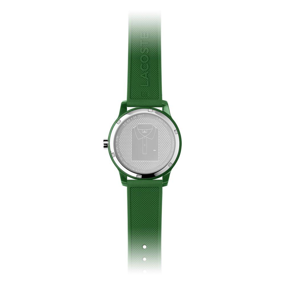 lacoste men's green watch