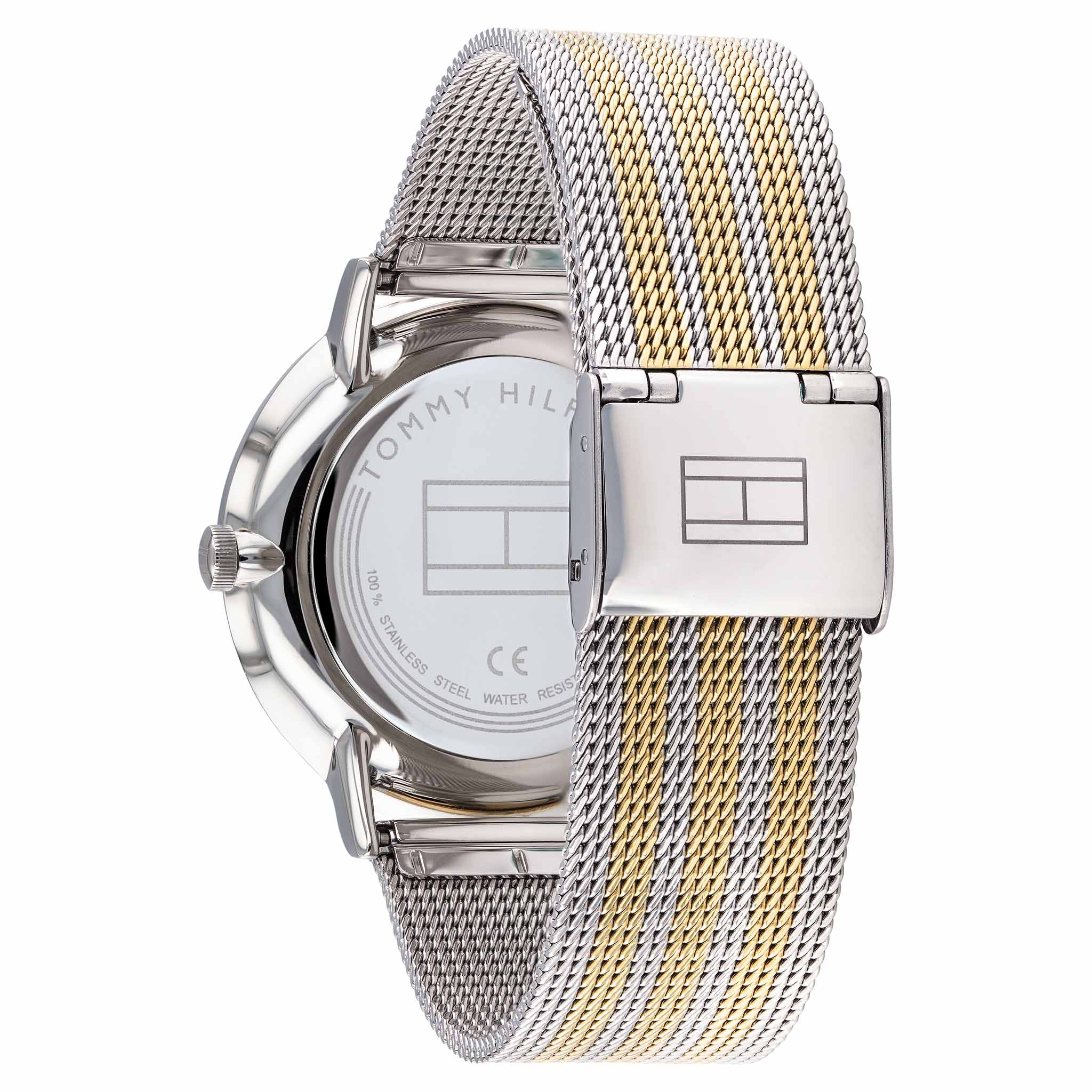 hilfiger mesh watch