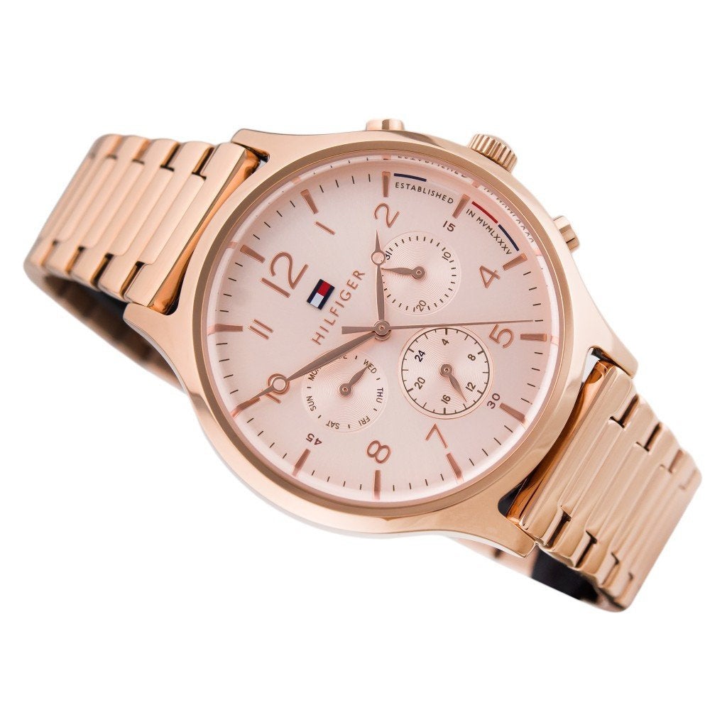 tommy rose gold watch