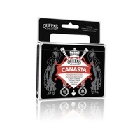 2 x Canasta Playing Cards Queen's Slipper Double Deck Casino Quality w/Guide